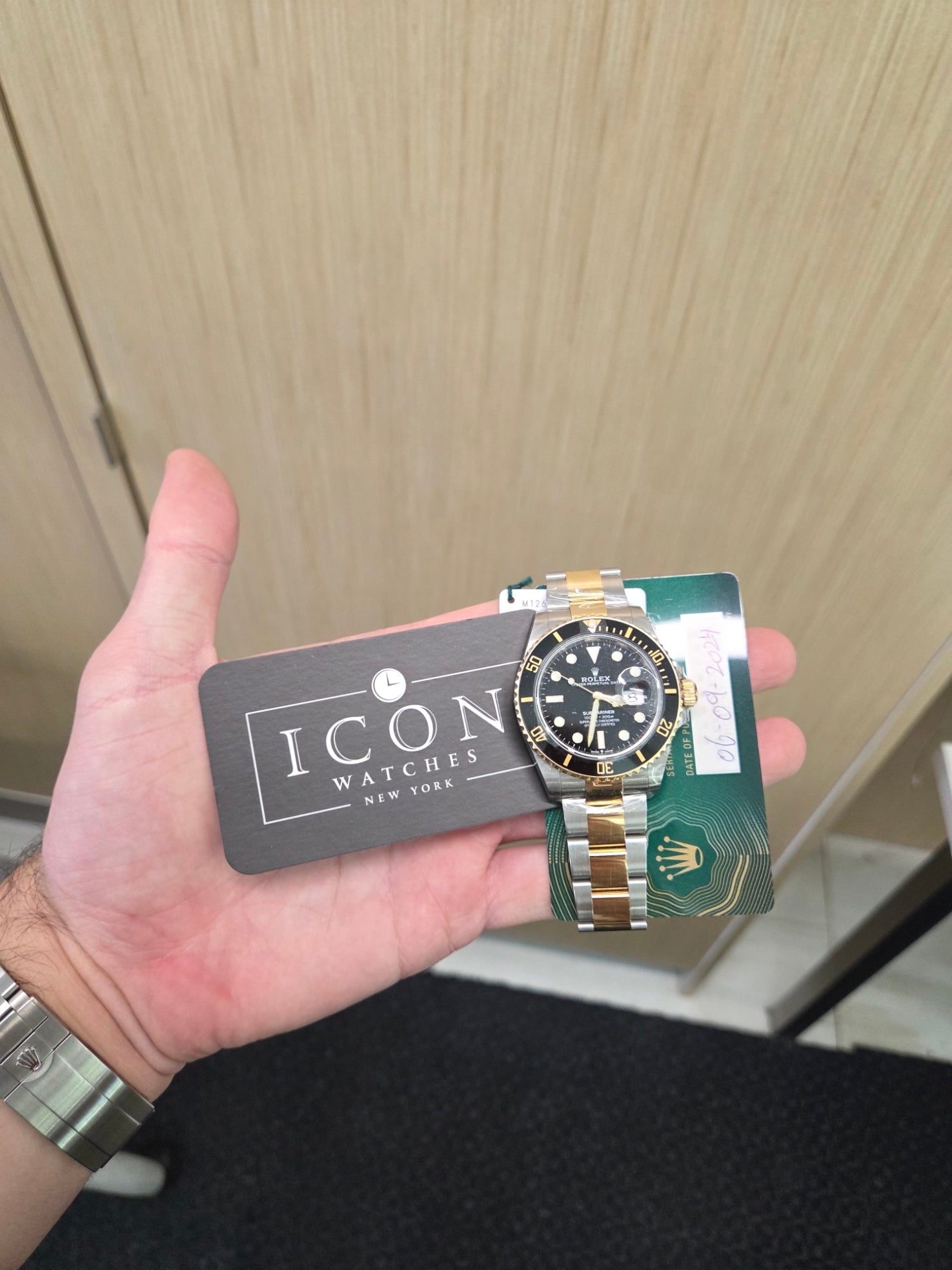 Rolex Submariner Date 41mm – Two-Tone Yellow Gold & Stainless Steel – Black Dial – Black Ceramic Bezel – Oyster Bracelet - 126613LN