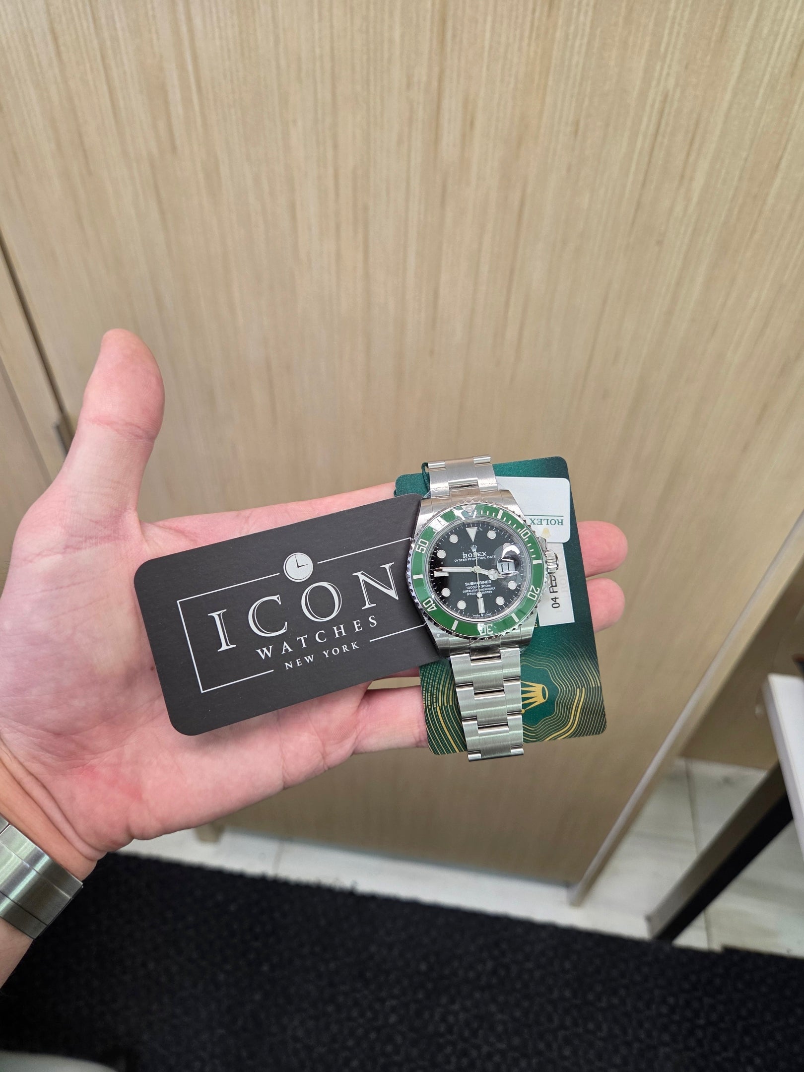 Rolex Submariner Date "Starbucks" 41mm – Oystersteel – Black Dial – Green Ceramic Bezel – Oyster Bracelet – 126610LV