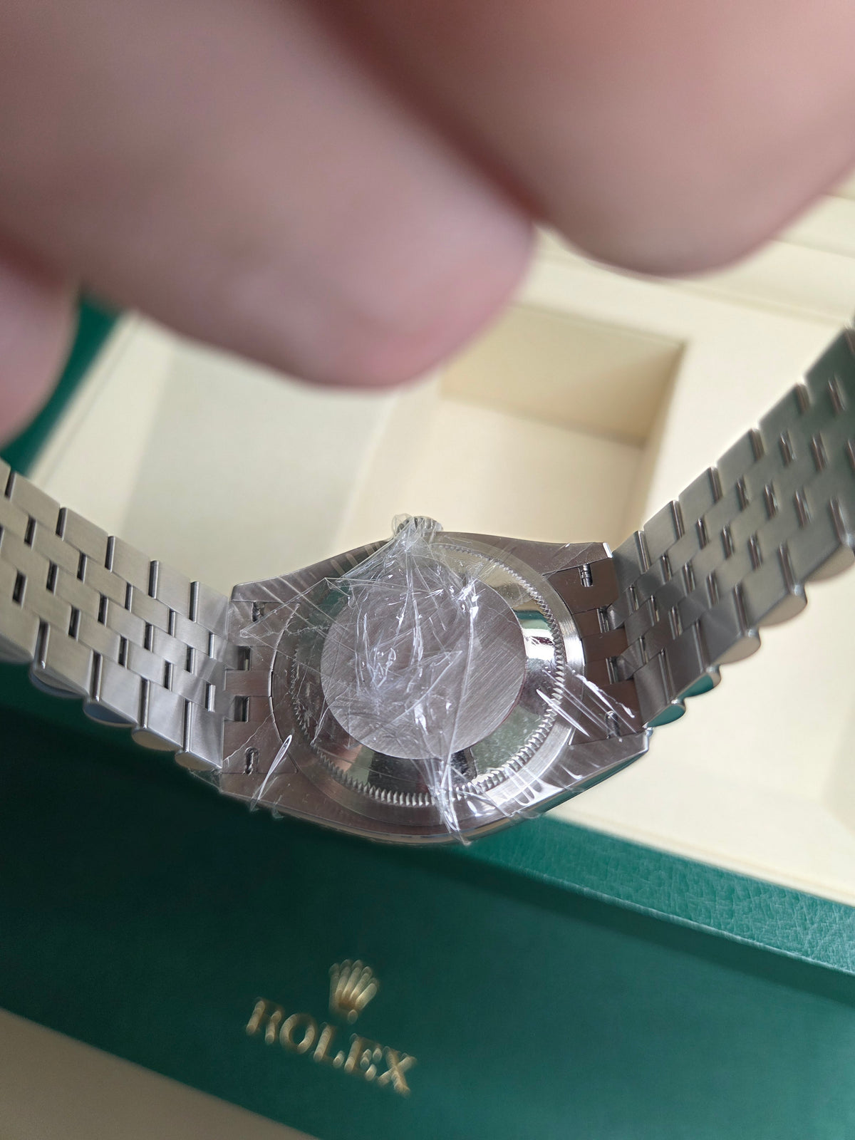 Rolex Datejust 36mm – Stainless Steel – Black Dial – Fluted Bezel – Jubilee Bracelet – 126234