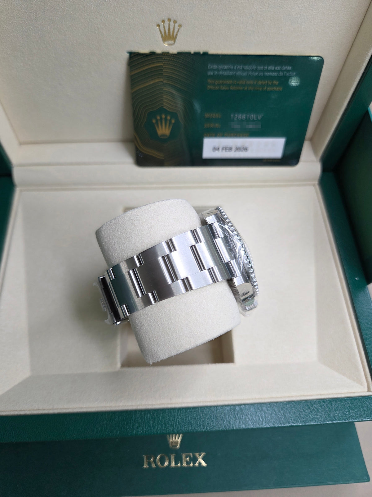 Rolex Submariner Date "Starbucks" 41mm – Oystersteel – Black Dial – Green Ceramic Bezel – Oyster Bracelet – 126610LV