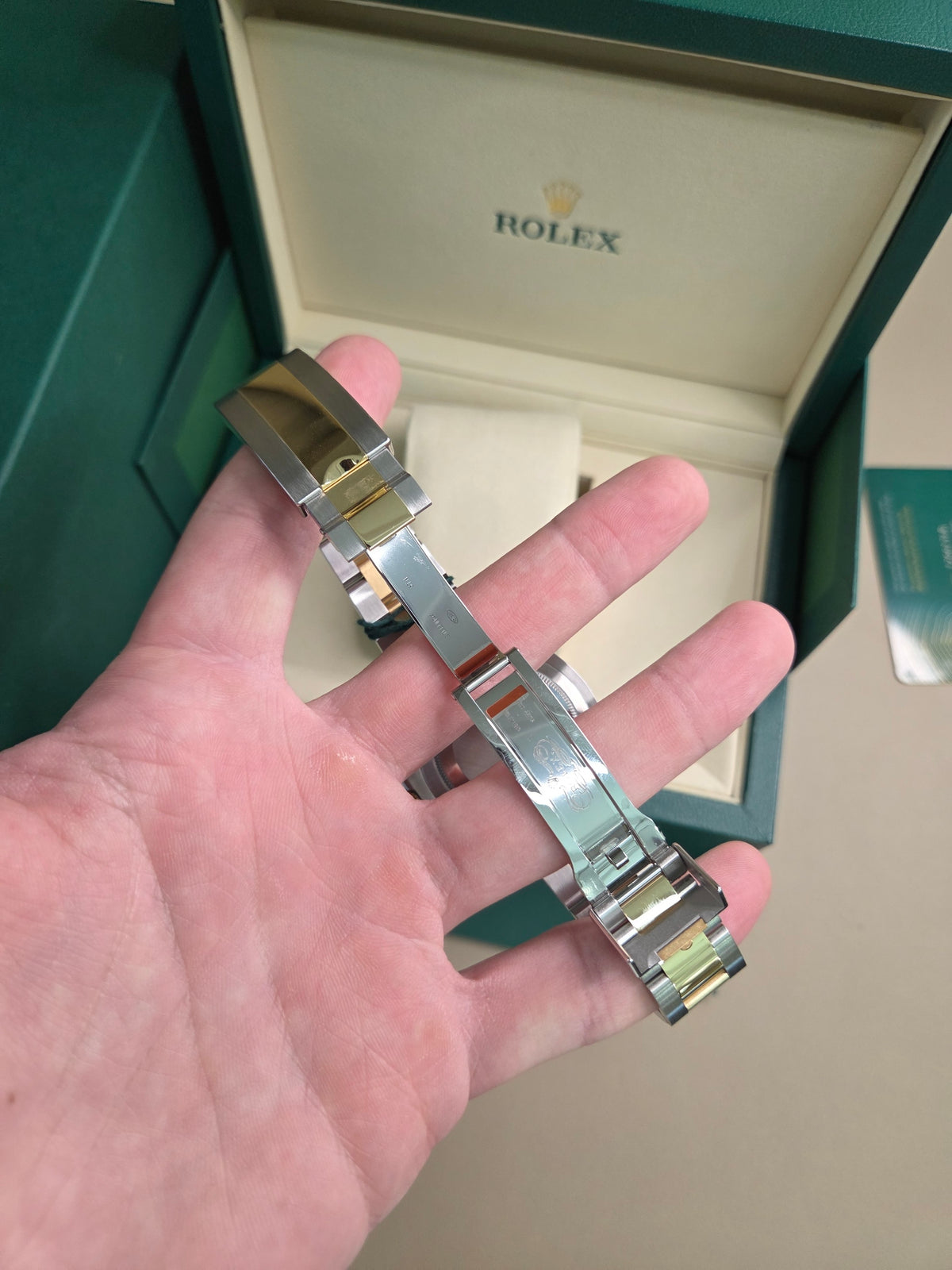 Rolex Submariner Date “Bluesy” 41mm – Two-Tone Yellow Gold & Stainless Steel – Blue Dial – Blue Ceramic Bezel – Oyster Bracelet – 126613LB