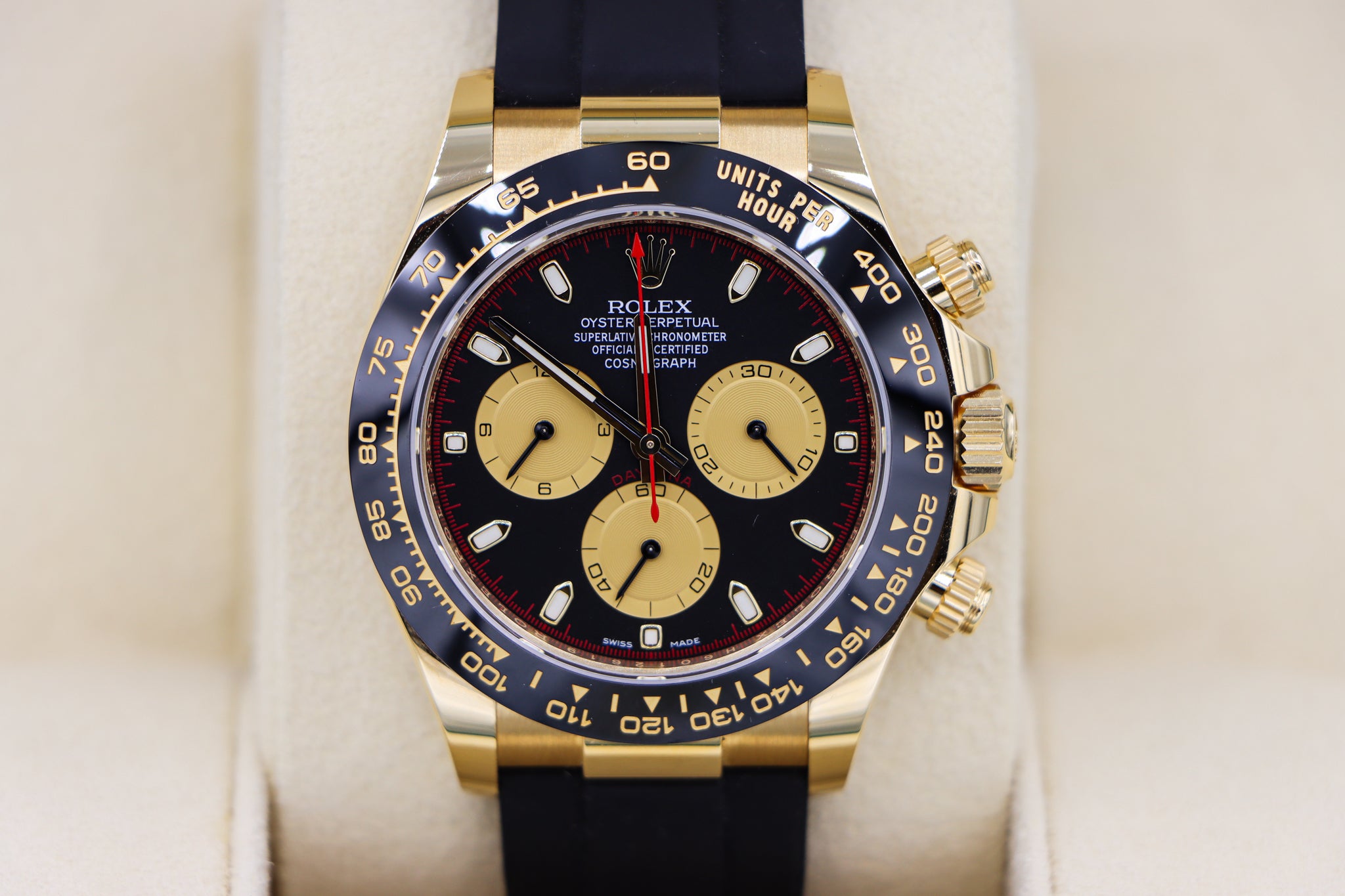 Rolex | Daytona 'Paul Newman' | 116518LN Close Up in Box