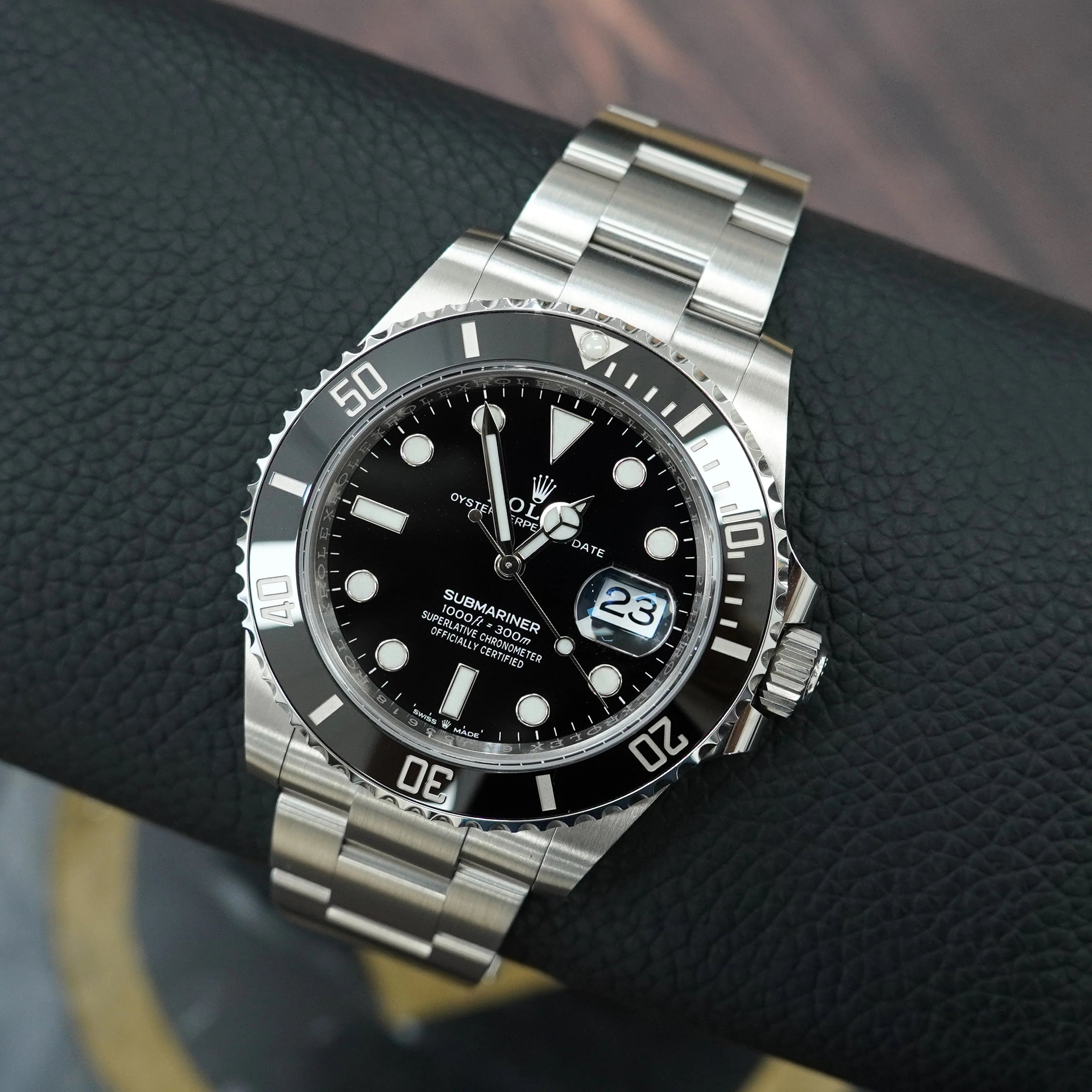 Rolex Submariner Date 41mm – Stainless Steel – Black Dial – Black Cerachrom Bezel – Oyster Bracelet - 126610LN - 2025