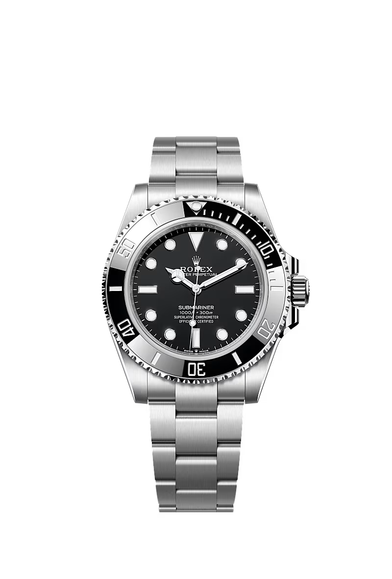 Rolex Submariner 41mm – Stainless Steel – Black Dial – Black Cerachrom Bezel – Oyster Bracelet - 124060 - 2025