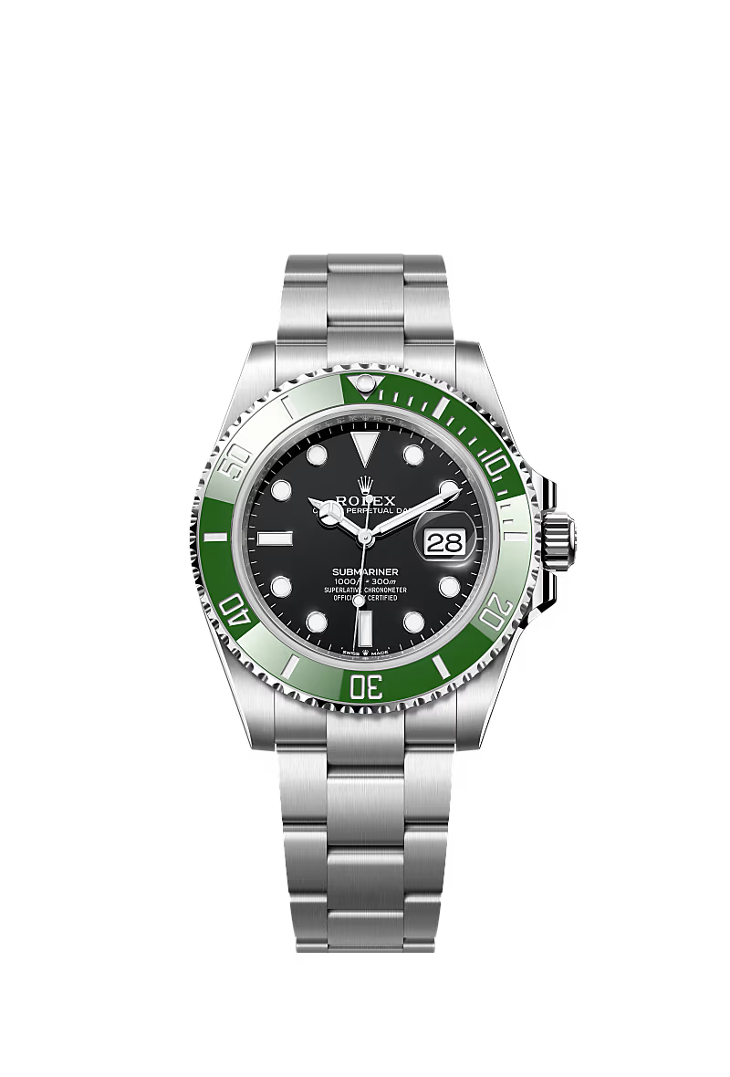Rolex GMT-Master II – 40mm – Oystersteel – Black Dial – Green Cerachrom Bezel – Oyster Bracelet – 126610LV – 2025