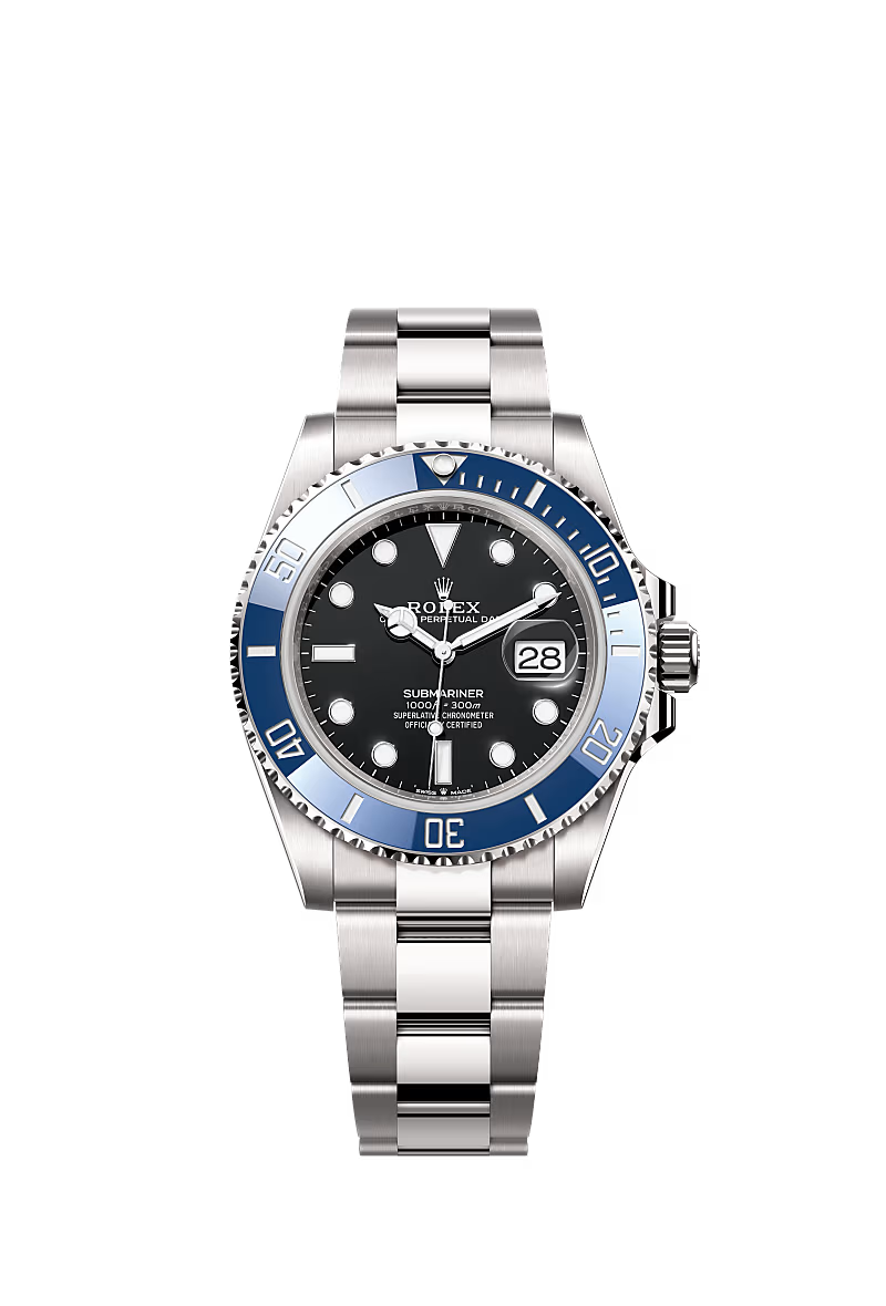 Rolex Submariner Date 41mm “Cookie Monster” – White Gold – Black Dial – Blue Cerachrom Bezel – Oyster Bracelet - 126619LB - 2024